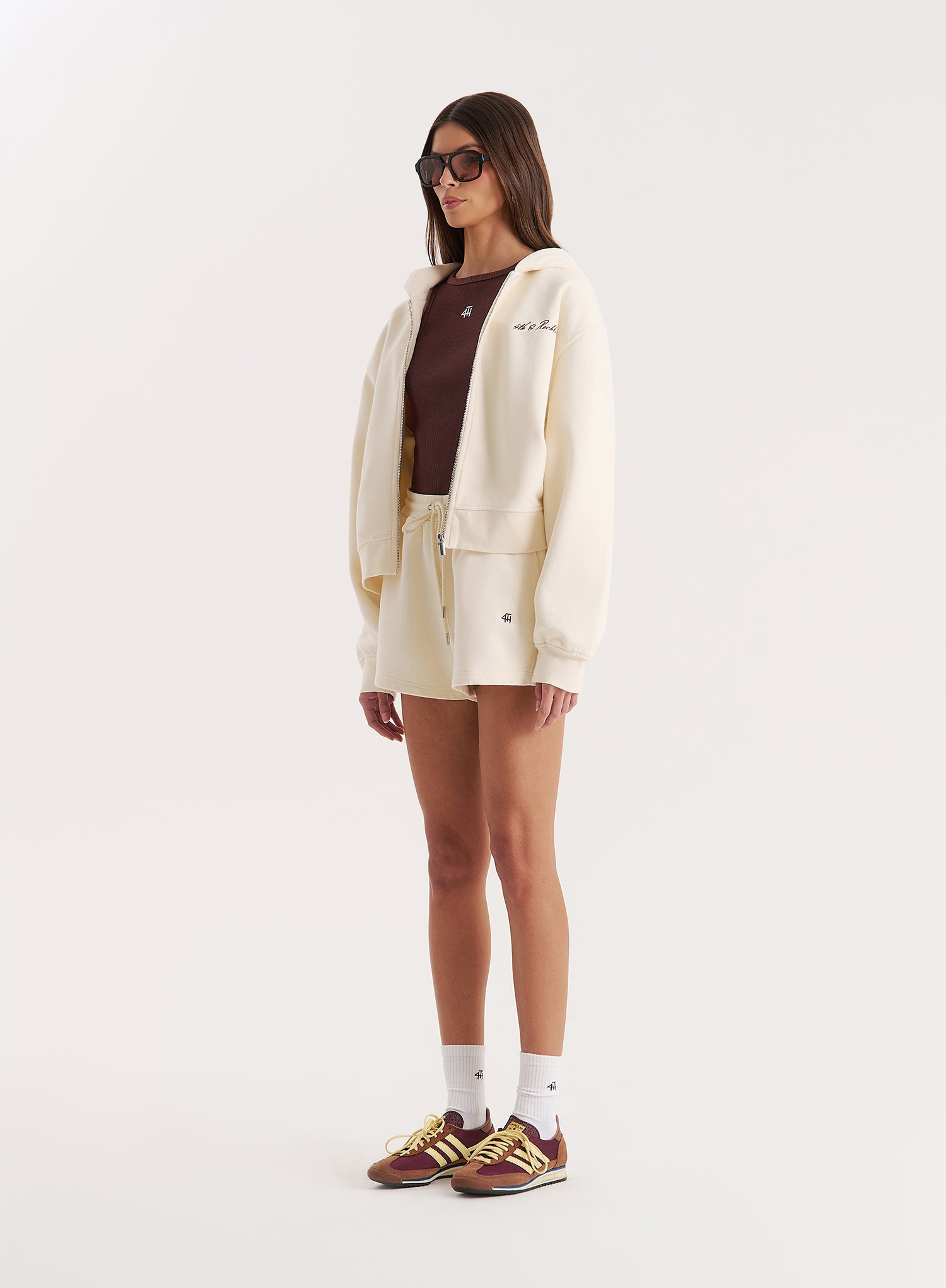 Cream 4th Branded Shorts